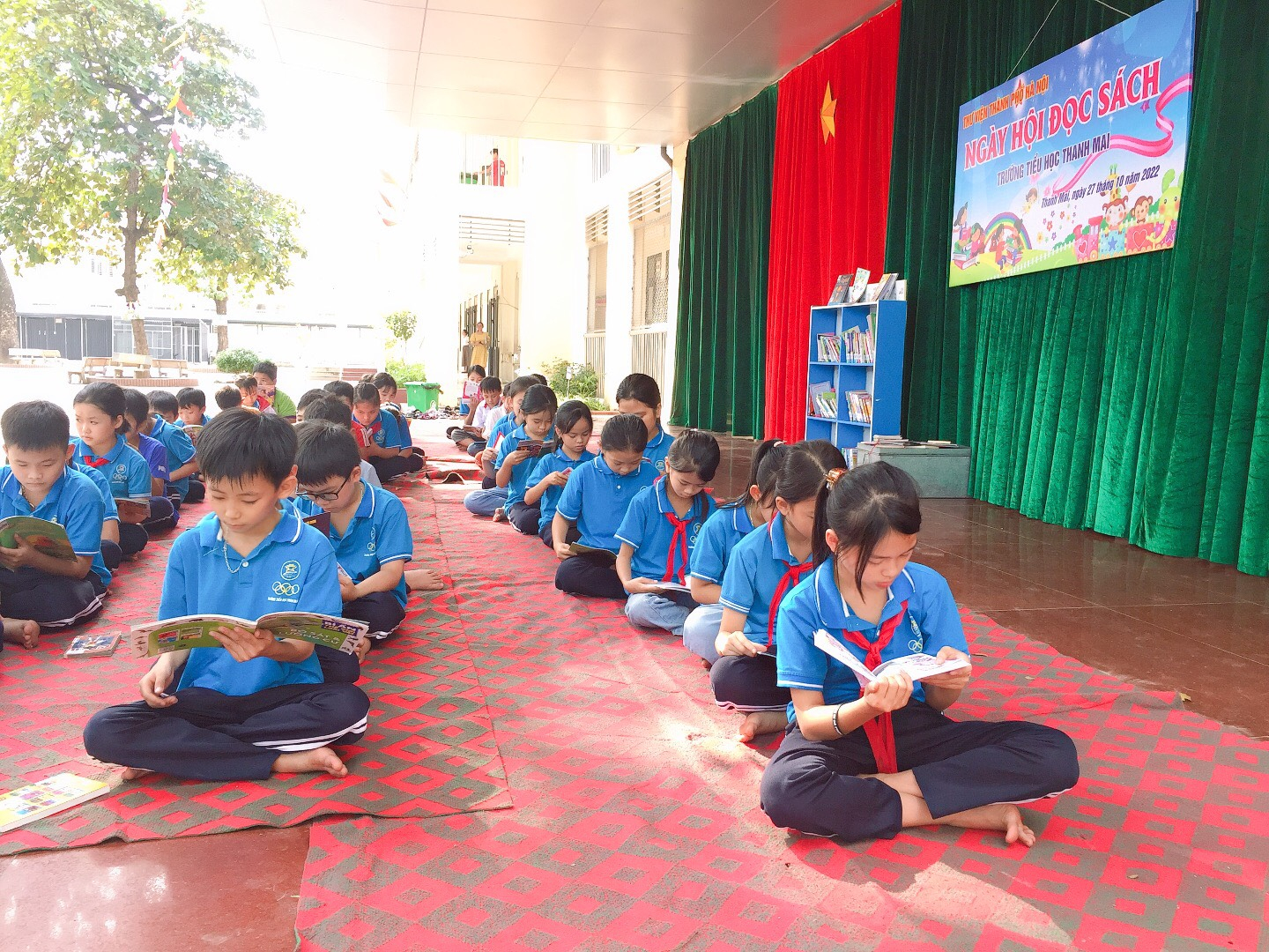 NGÀY HỘI ĐỌC SÁCH CỦA HỌC SINH TH THANH MAI