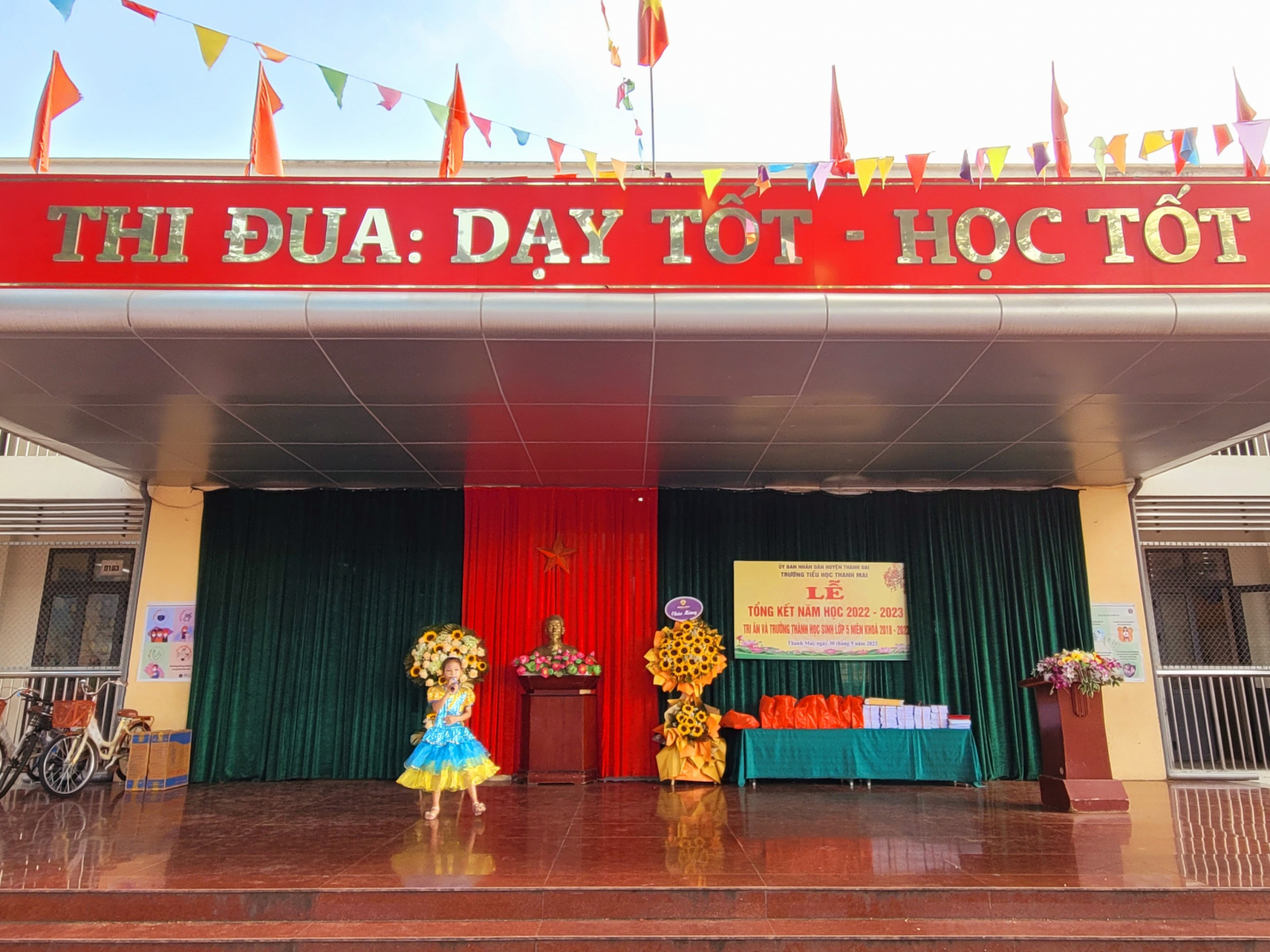 LỄ BẾ GIẢNG NĂM HỌC 2022-2023 TRƯỜNG TH THANH MAI