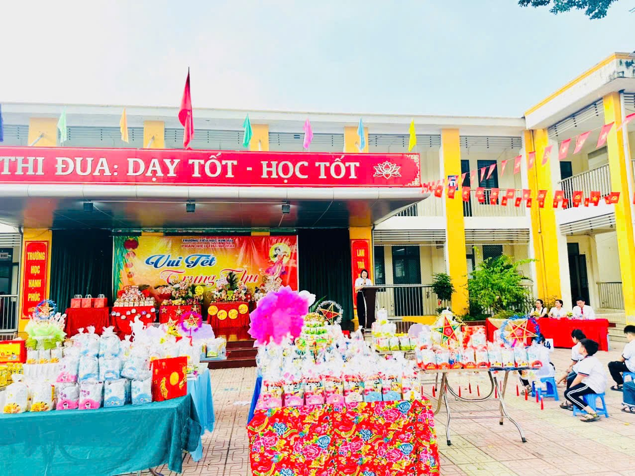 🌕✨ TRUNG THU YÊU THƯƠNG – NỤ CƯỜI NGẬP TRÀN TẠI TRƯỜNG TIỂU HỌC KIM BÀI – PHÂN HIỆU THANH MAI✨🌕