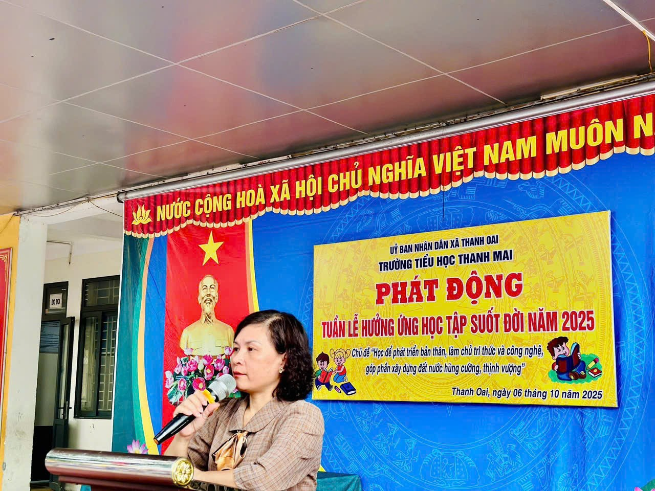 TUẦN LỄ HƯỞNG ỨNG HỌC TẬP SUỐT ĐỜI NĂM 2025📚💻 🌸🌈CHỦ ĐỀ: “HỌC ĐỂ PHÁT TRIỂN BẢN THÂN LÀM CHỦ TRI THỨC VÀ CÔNG NGHỆ, GÓP PHẦN XÂY DỰNG ĐẤT NƯỚC HÙNG CƯỜNG, THỊNH VƯỢNG”💻🌏  🍀